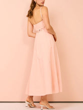 Midikleid in Wolkenrosa